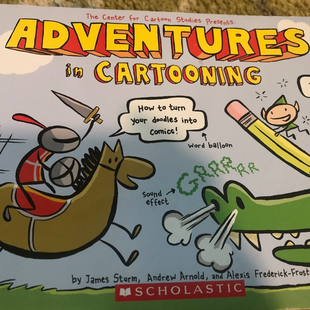 Kids drawing books-2 paperbacks- cartooning and Pokémon- book sale!